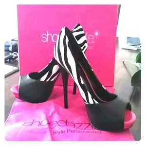 Awesome Zebra print heels