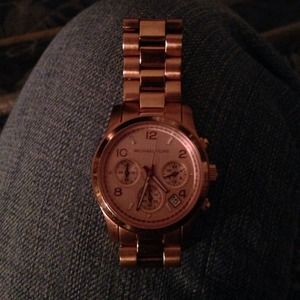 Rose gold watch . Perfect condition .