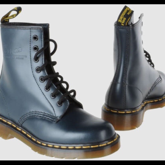 NWOT Doc Marten Combat Boot in a Dark Blue!