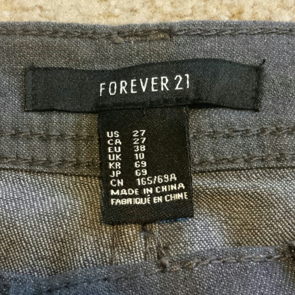 Charcoal blue skinny jeans - Picture 3 of 3