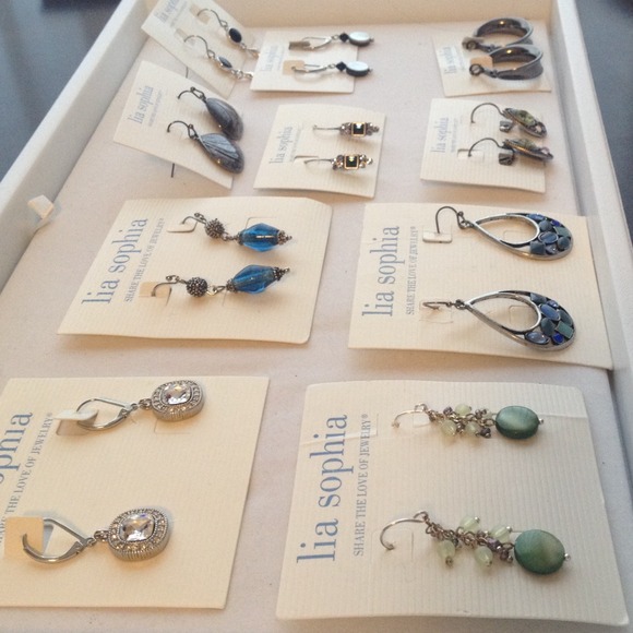 Lia Sophia Earrings Full tray for $70