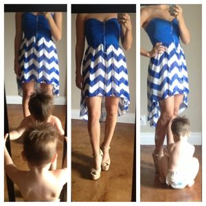 ❌SOLD❌ Chevron Tube Dress