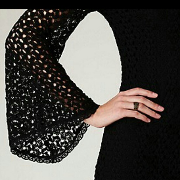 Free people | gypsy dress w/bell sleeve - Picture 2 of 4