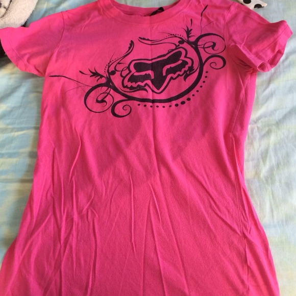 Fox pink t-shirt