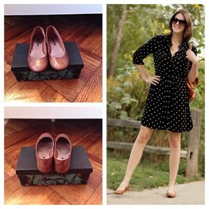 Lower East Side Cognac Flats