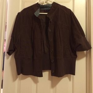 Torrid size 3 brown corduroy jacket