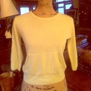 Esprit very soft light yellow sweater