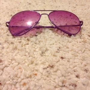 Forever 21 purple sunglasses
