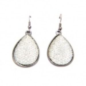 Rhinestone teardrop earrings
