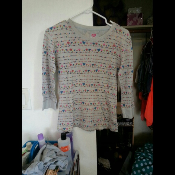 Pj shirt size large but fits medium just fine