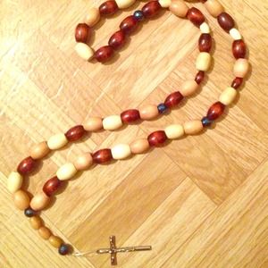 Wood Rosary