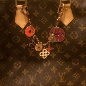 Louis Vuitton purse charm / key chain