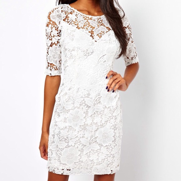 White lipsy dress