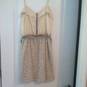 Spring dress and accent belt