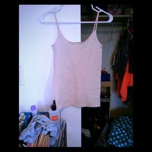 Pale pink spaghetti strap. NWOT