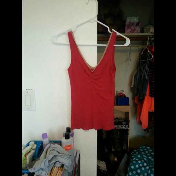 V neck tank top