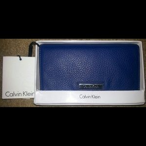 🚫SOLD!! AUTHENTIC! CALVIN KLEIN LEATHER WALLET.