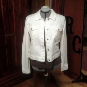 White Denim jacket