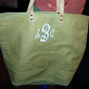 ⬇️️FINAL REDUCTION- canvas shopping/beach tote