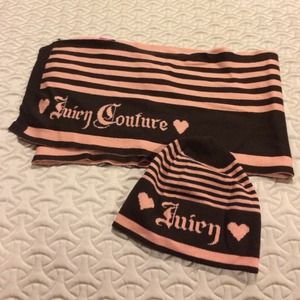REDUCED 🎀 Juicy Couture Scarf & Hat 🎀