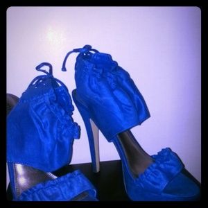 "Flirty" Bakers Blue Heels