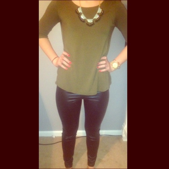 Pleather Leggings