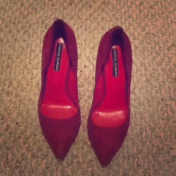Charles Jourdan pumps.