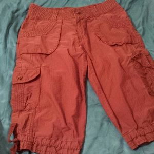Brown Cargo Shorts -See Additional Photos!