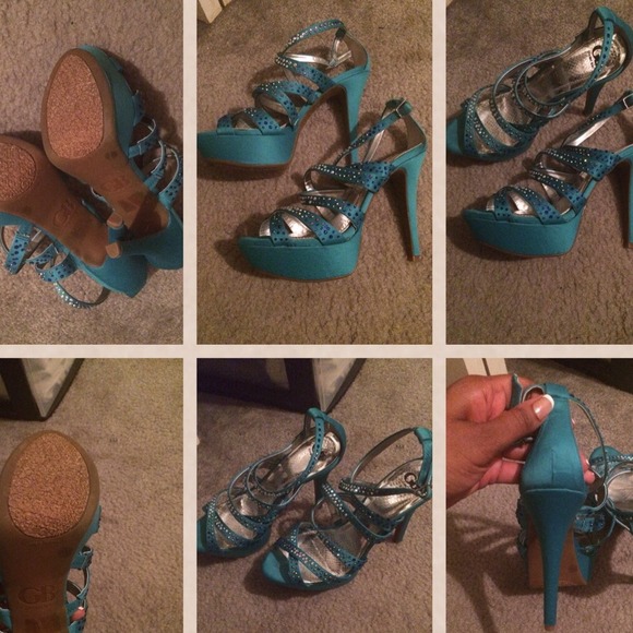 Gianni Bini studded platform heels