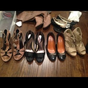 4 pairs of heels bundled!
