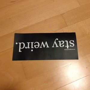 🌟Stay Weird Sticker🌟