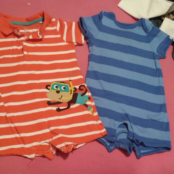 BUNDLE two short rompers