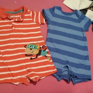 BUNDLE two short rompers