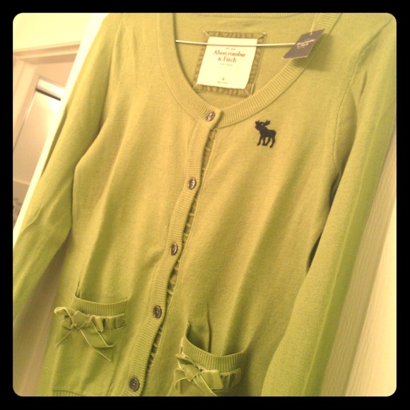 FINAL SALE💕ABERCROMBIE&FITCH Cotton Knit Cardigan