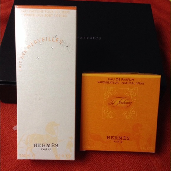 SOLD!!!!!Hermes perfume & lotion