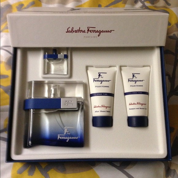 Ferregamo men's cologne set