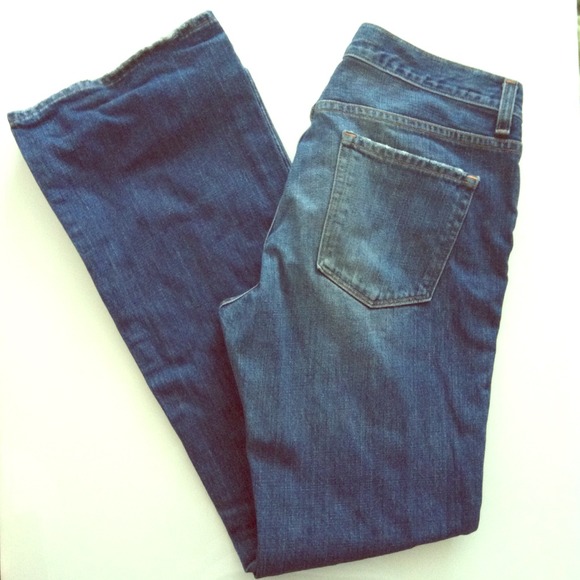 Gap low rise boot cut jeans