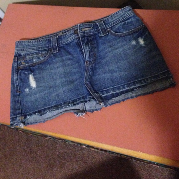 ❌SOLD Abercrombie Jean Skirt