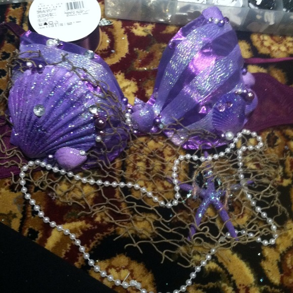 Mermaid rave bra - Picture 2 of 3