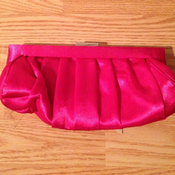 Pink clutch