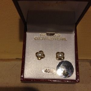 Never been worn 14k earrings.