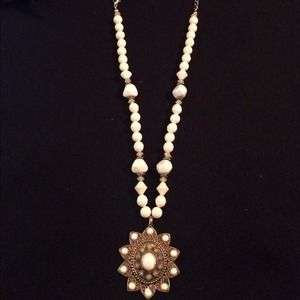 Vintage Cream Necklace