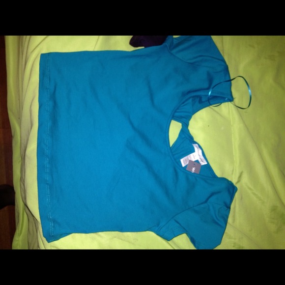 Wet seal crop top