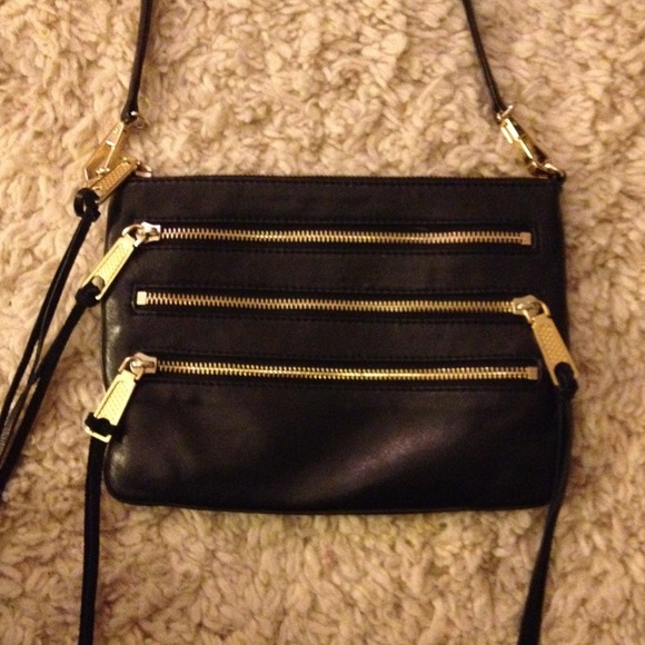 Rebecca Minkoff Black Rocker Bag w/Dust cover