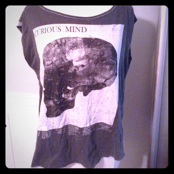 SOLD Zara open back tshirt