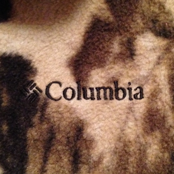 Boys Camo Fleece Columbia - Picture 1 of 4