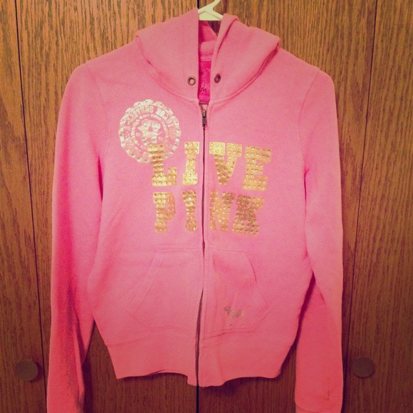 ❗️TRADED❗️Victoria's Secret Zip-Up Hoodie