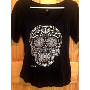 Obey Sugar Skull Top