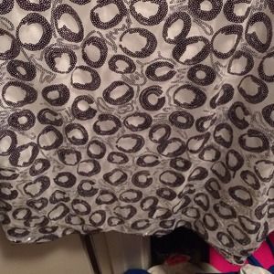 Cami with sequin print