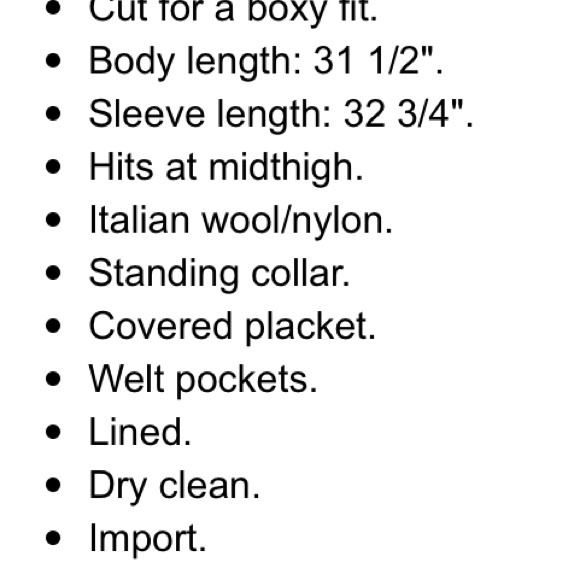 J. Crew Stadium cocoon coat coral 6, fits like 8 - Picture 4 of 4